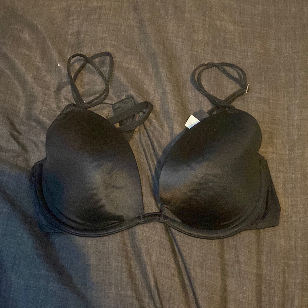 Pink bra
